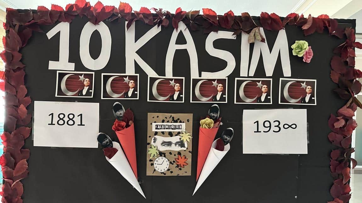 10 Kasım Atatürk’ü Anma Töreni Yapıldı.